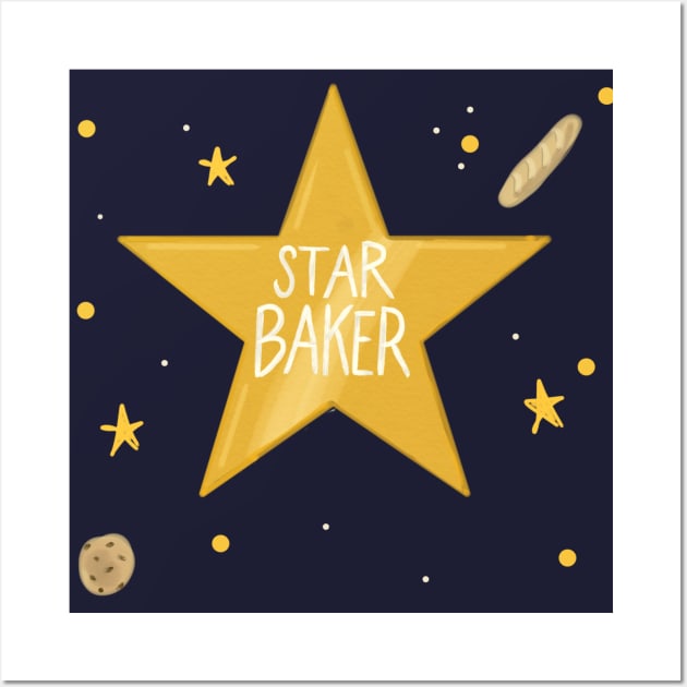 Star Baker Wall Art by heyvictyhey